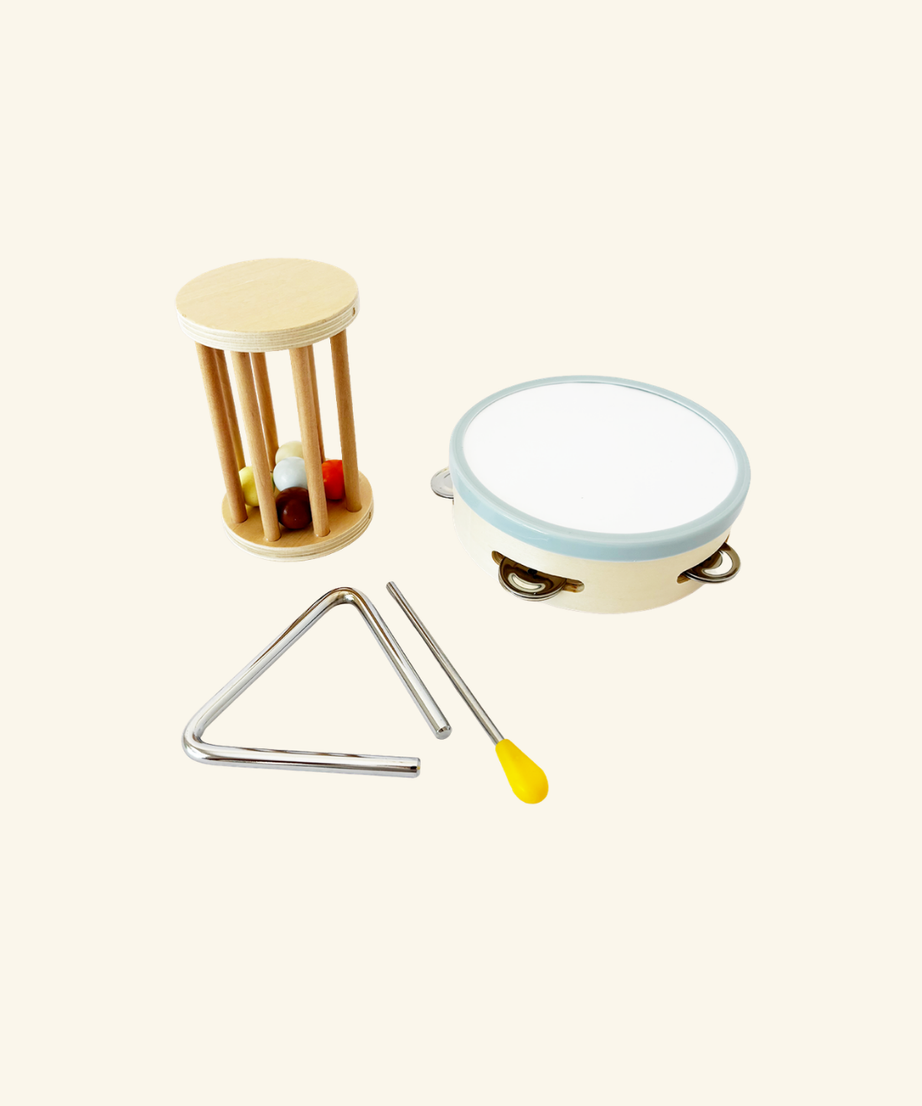 7-piece Wooden Music Set