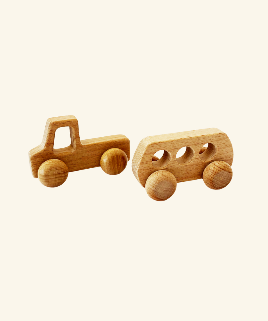 Wooden Cars (2-cars)