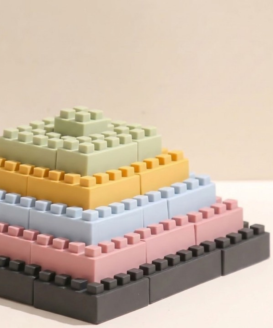 Silicone Lego Set (Small blocks)