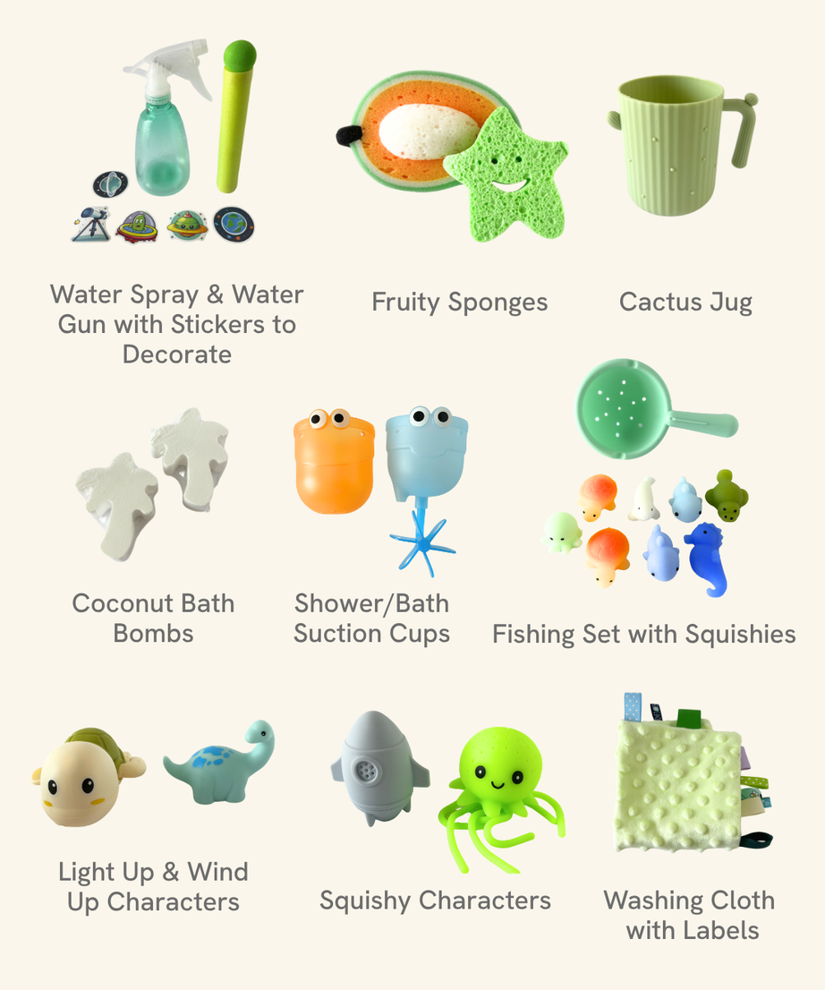 LOOSH Little Splashers Bathtime Kit