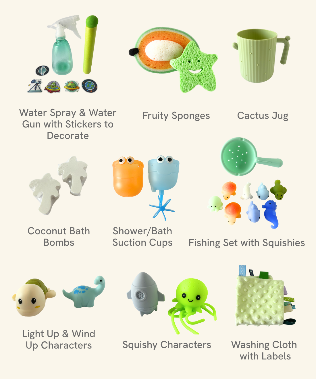 LOOSH Little Splashers Bathtime Kit
