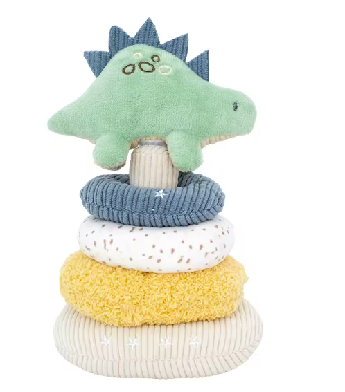 Plush stacking ring