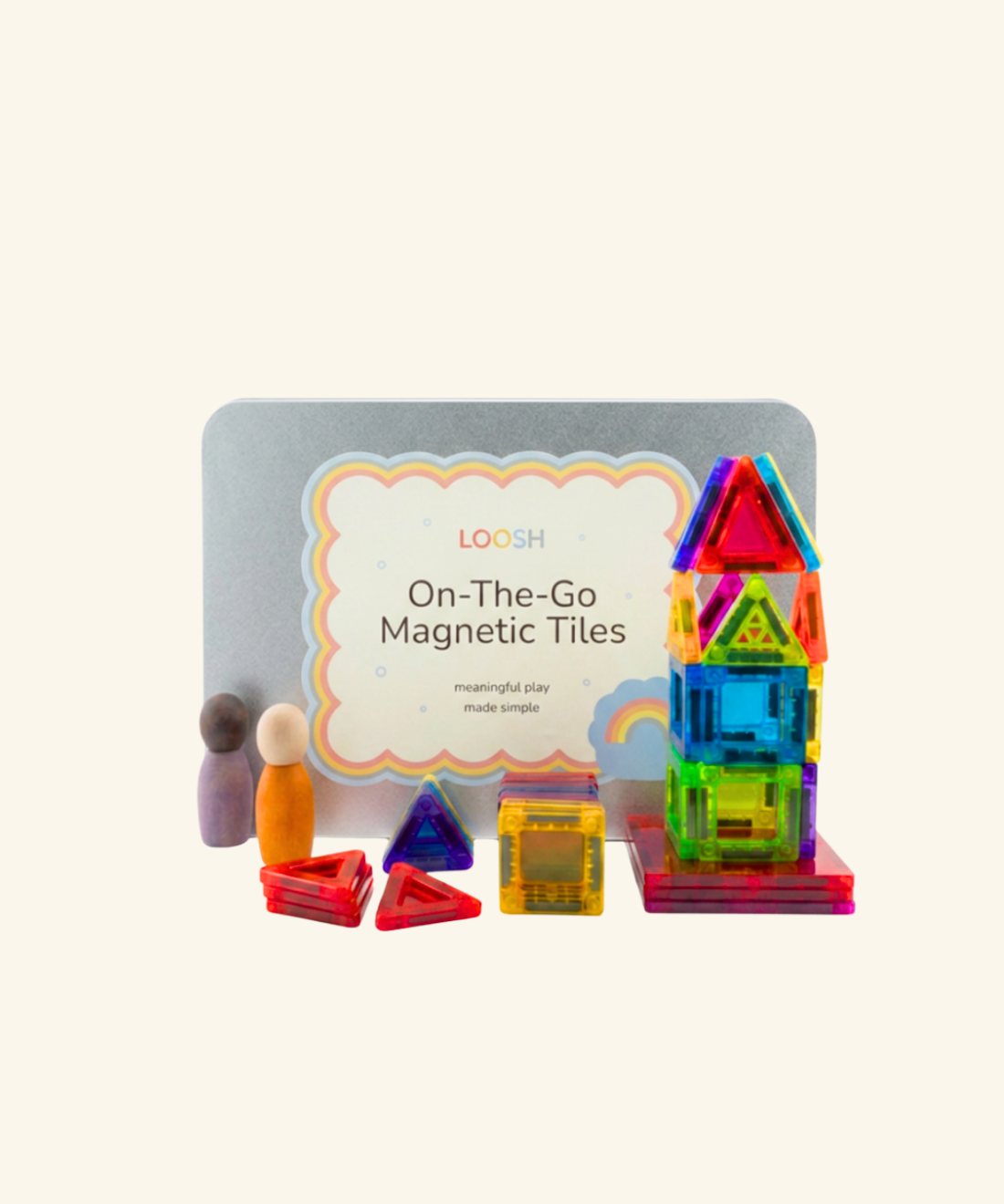 LOOSH Magnetic On-The-Go Tiles