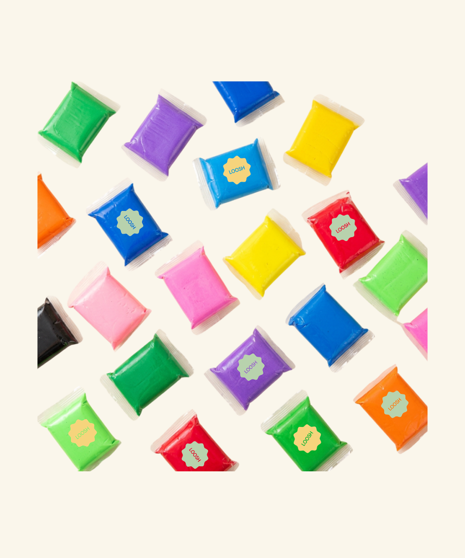 Single-Use playdough (12 Color Pack)