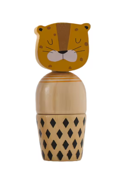 Twist & fix wooden bear