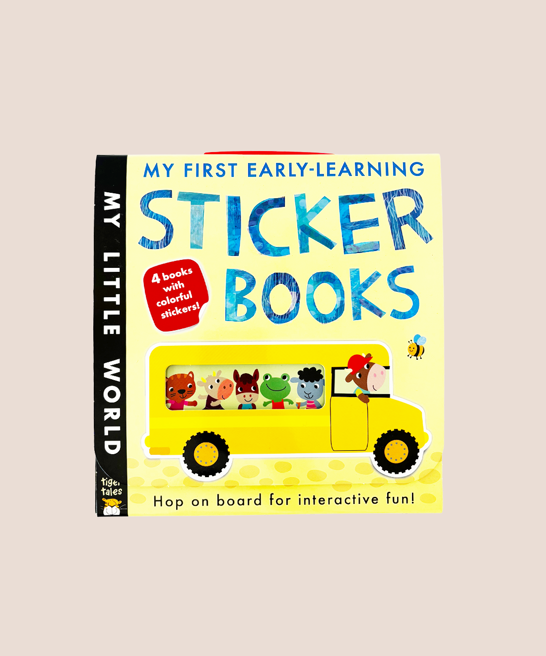 Toddler's First Sticker Book Set - Colors, ABCs, Animals, Farm