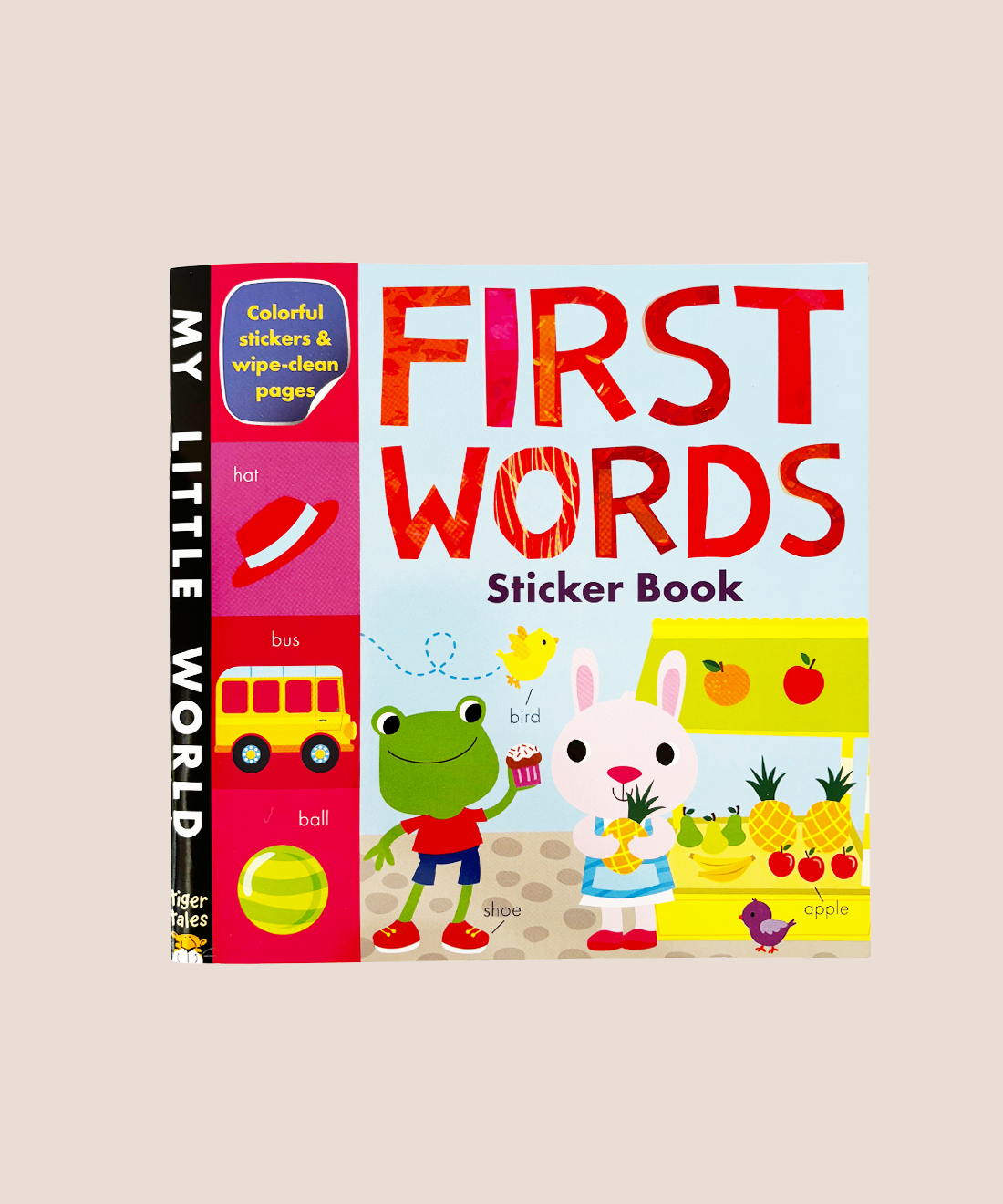 Toddler's First Sticker Book Set - Colors, ABCs, Animals, Farm