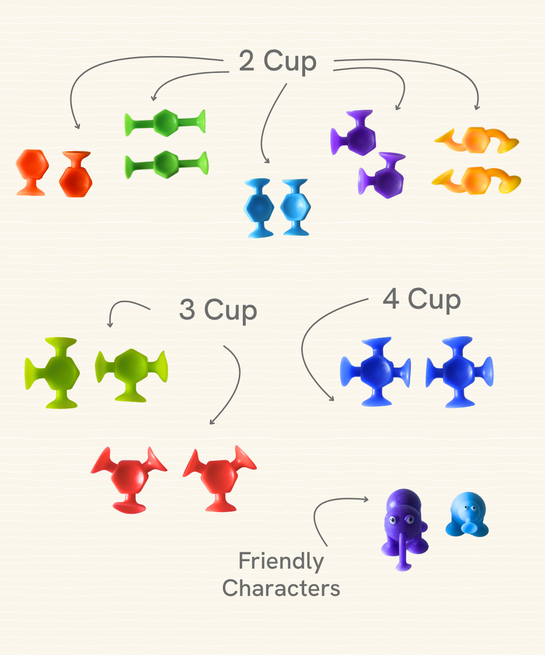 LOOSH Suction Cups