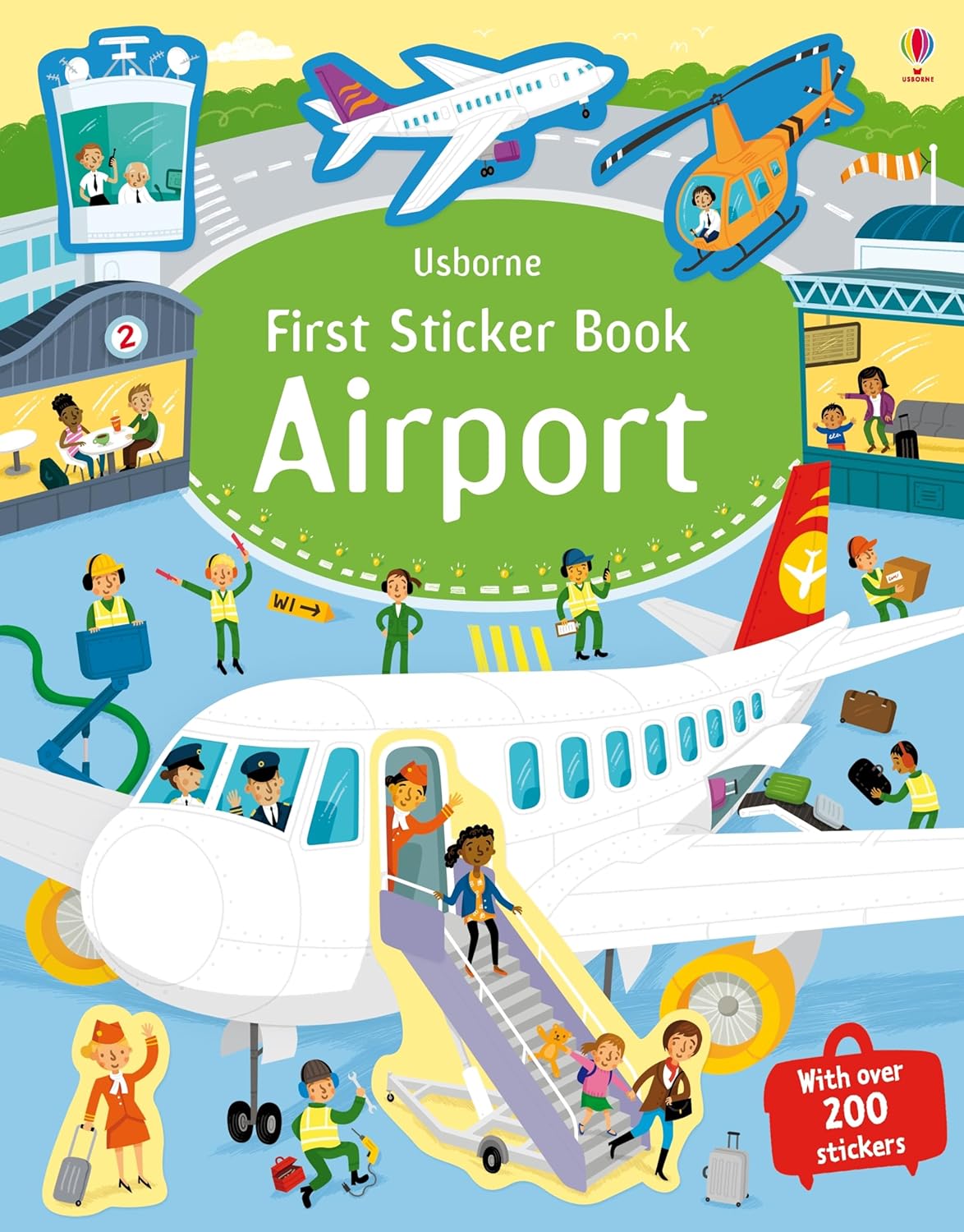Usborne Travel Sticker Book - Airport and Airplanes