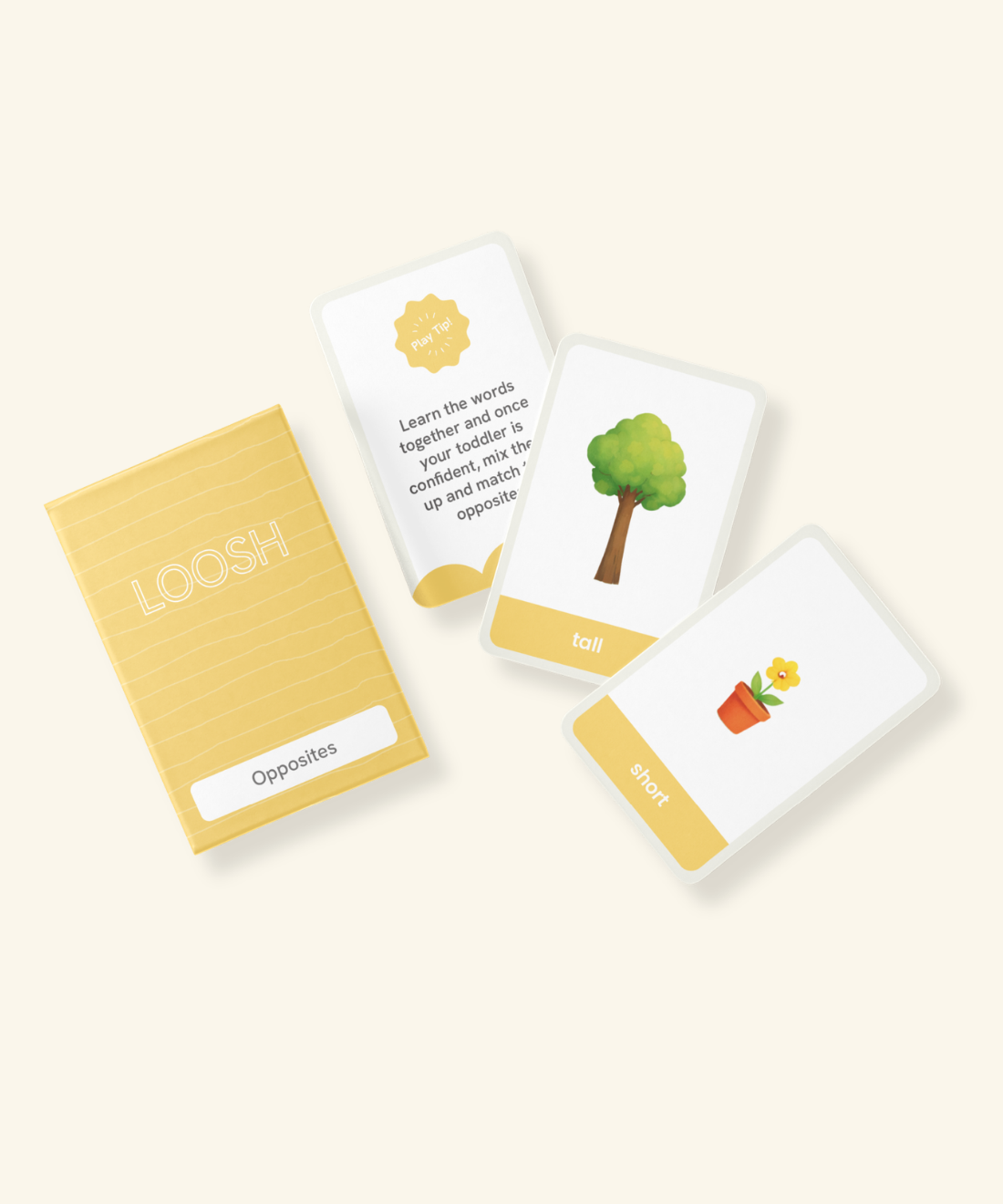 LOOSH Opposites Flashcards