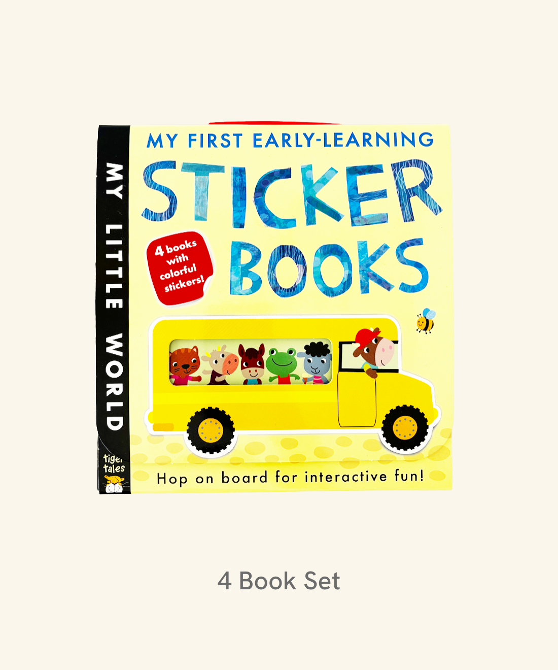 Toddler's First Sticker Book Set - Colors, ABCs, Animals, Farm