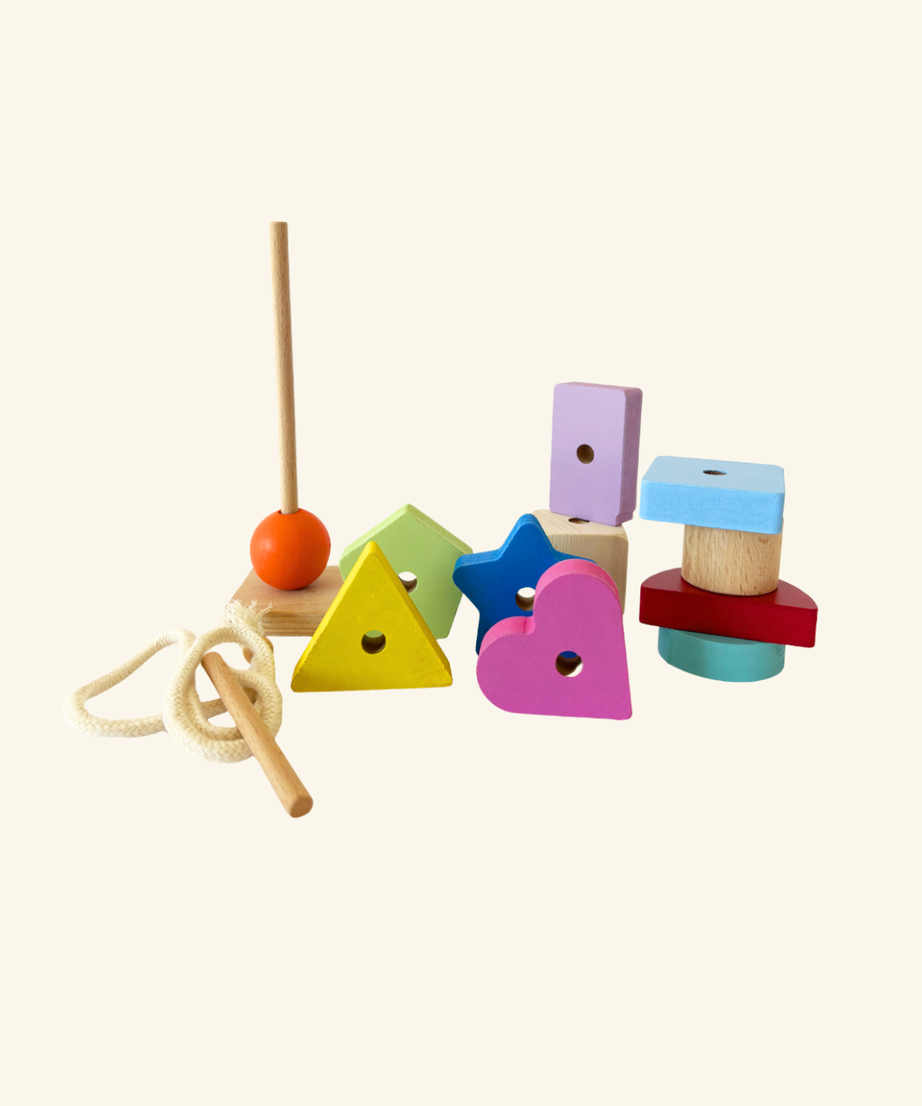 Shape Threading & Stacking Set (Beginner Lacing)