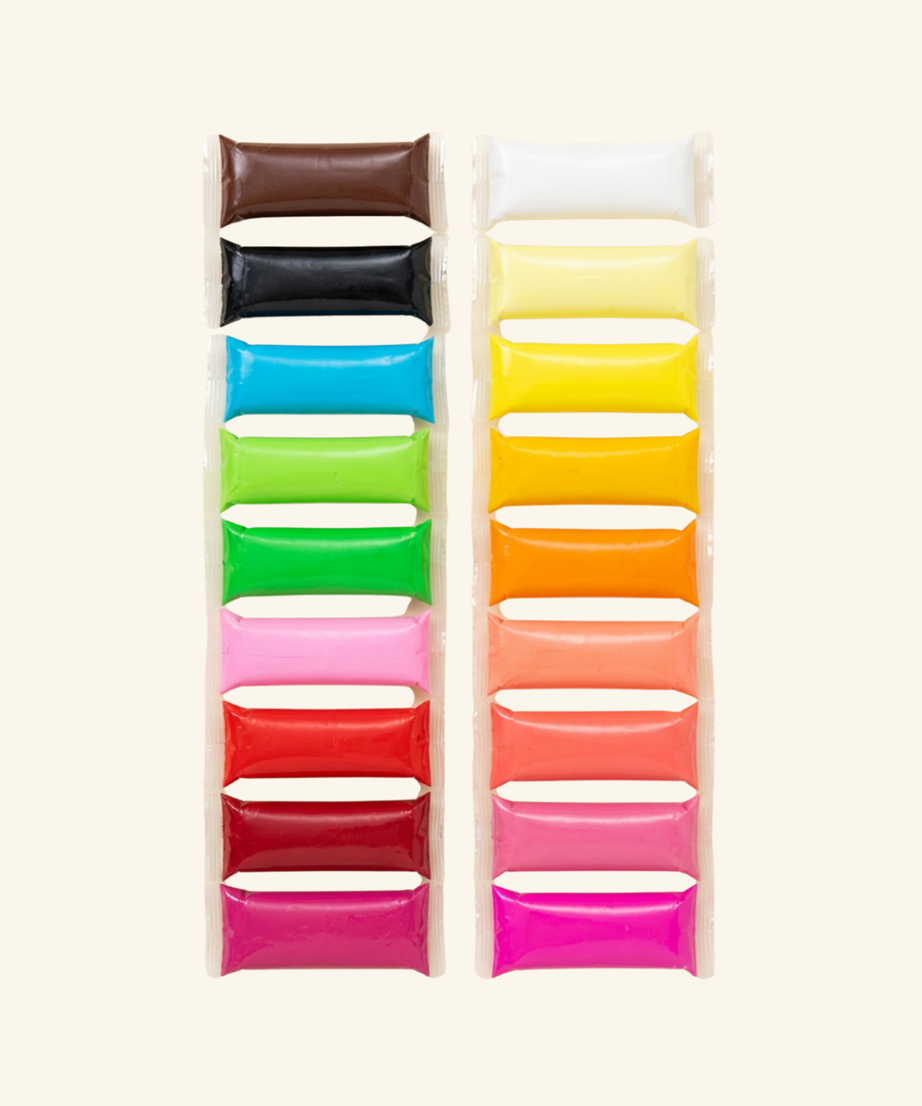 Single-Use playdough (12 Color Pack)