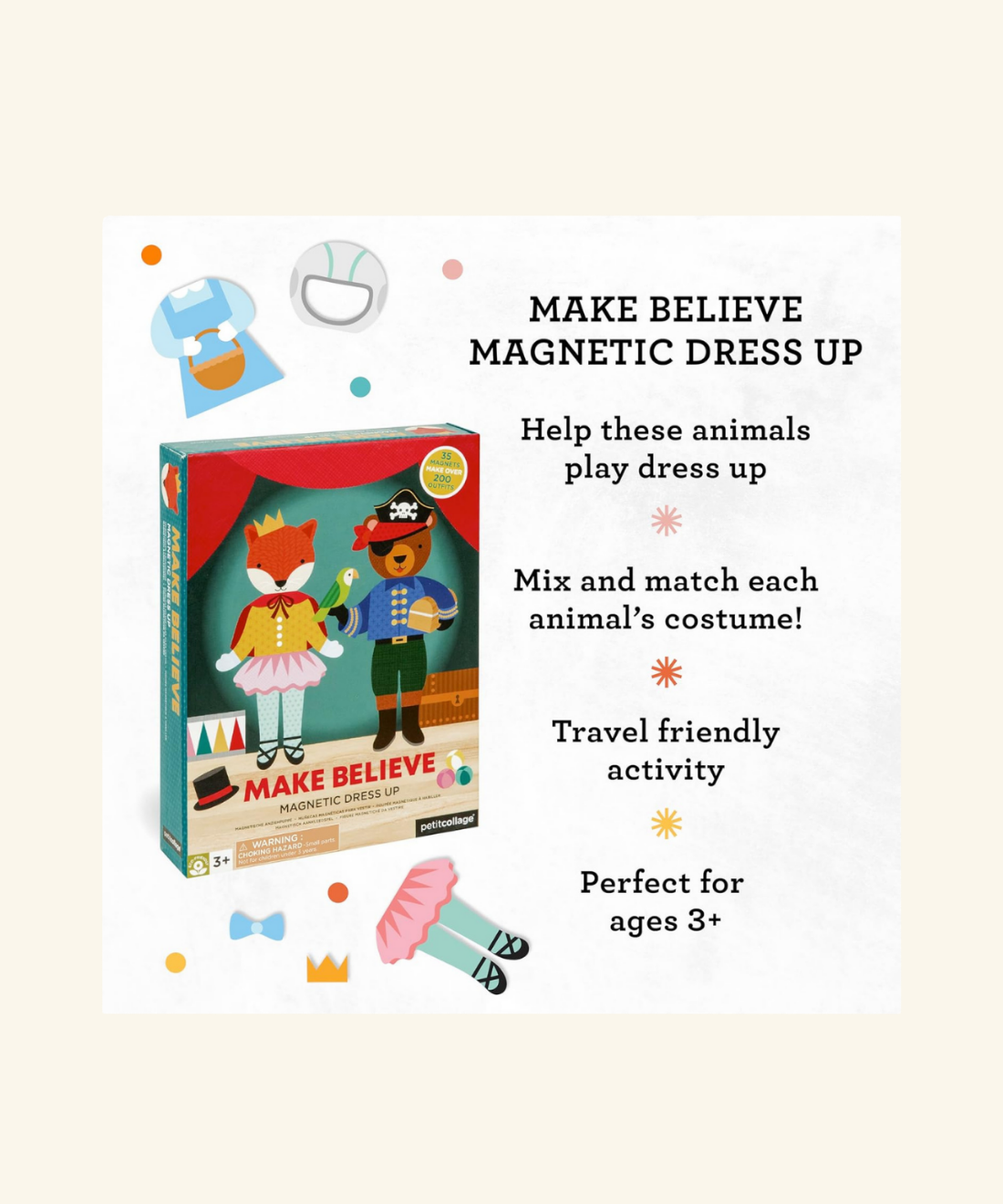 Magnetic Scene & Dress Up Kit