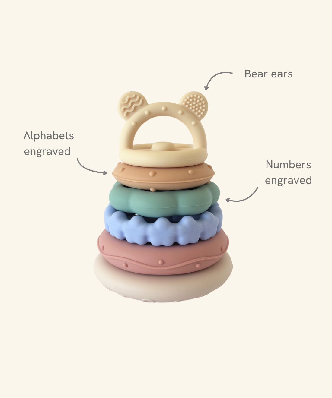Silicone Stacking Rings