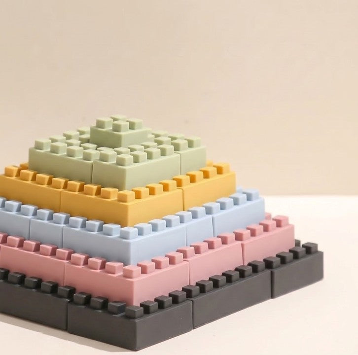 Silicone Lego Set (Small blocks)